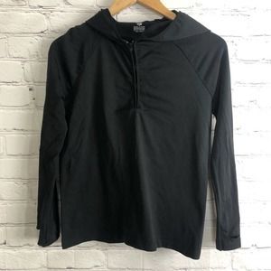 Prospirit Jacket with Thumbholes Black Hooded Sz M